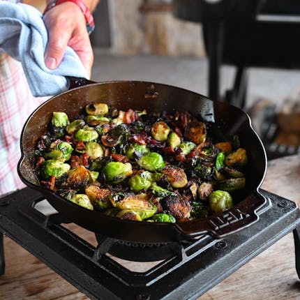 skillet brussel sprouts